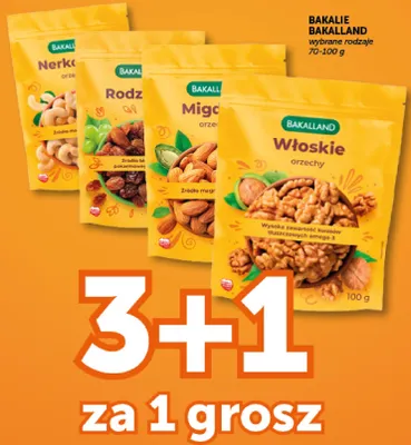Bakalie Bakalland promocja w Groszek