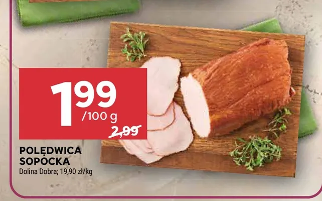Polędwica sopocka Dolina Dobra promocja w Stokrotka