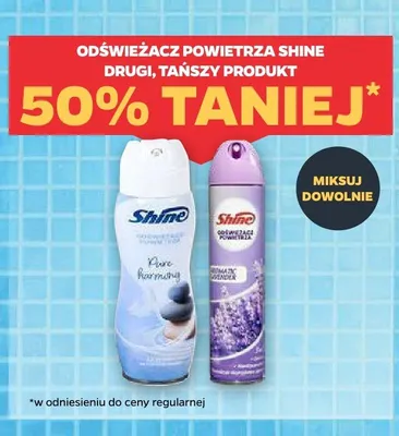 Odświeżacz powietrza Shine Aromatic Lavender promocja w Netto