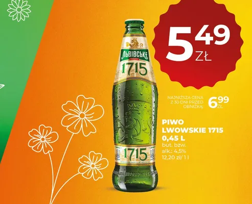 Piwo Lwowskie 1715 promocja w Duży Ben
