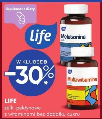 Żelki pektynowe witaminami bez dodatku cukru promocja w Super-Pharm