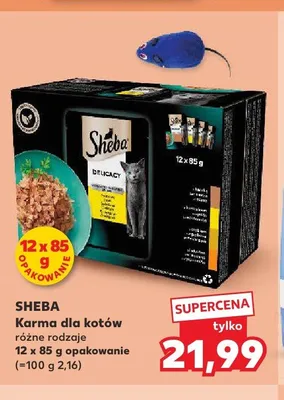 Karma dla kotów Sheba promocja w Kaufland