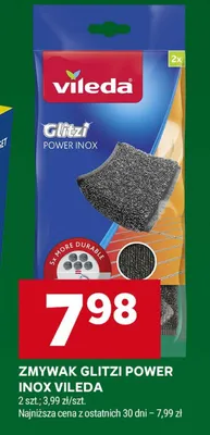 Zmywak Glitzi Power Inox promocja w Stokrotka