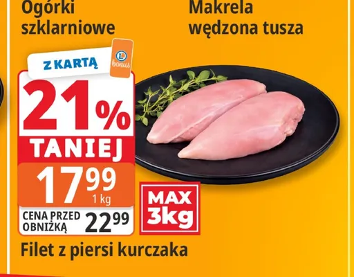 Filet z piersi kurczaka promocja w Leclerc