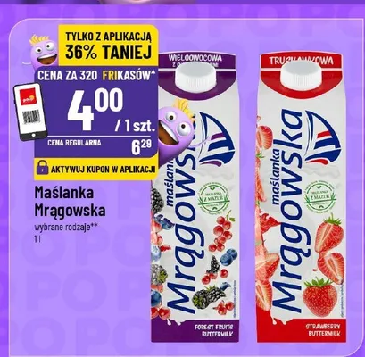 Maślanka Mrągowska promocja w POLOmarket