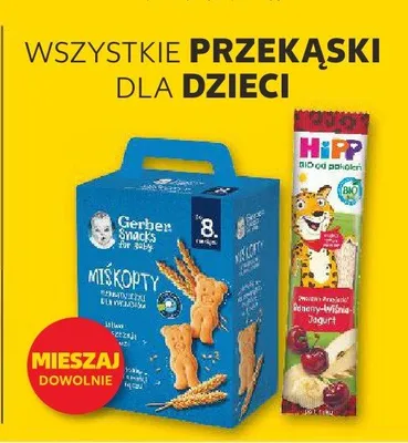 Przekąski dla dzieci promocja w Kaufland