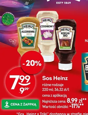 Sos Heinz Algerienne promocja w Żabka