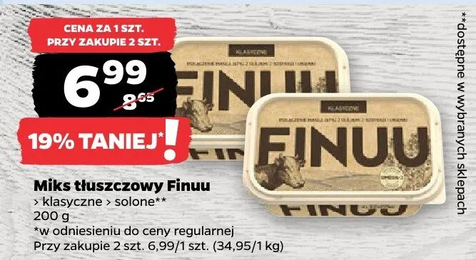 Miks tłuszczowy klasyczne i solone promocja w Netto