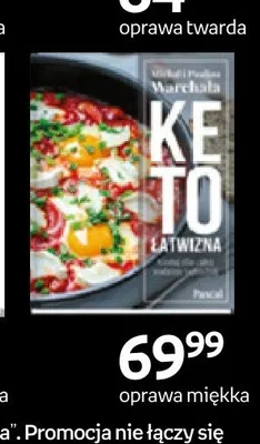 Książka Keto łatwizna Michał i Paulina Warchala Pascal promocja w Empik