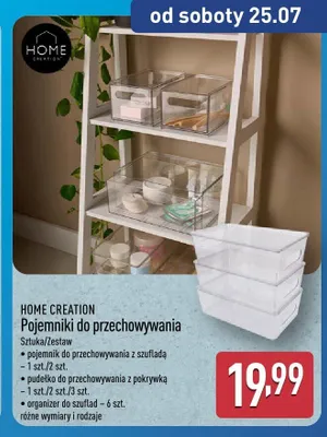 Organizer do szuflad Home Creation promocja w Aldi