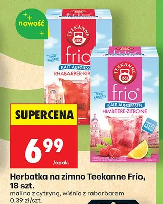 Herbatka na zimno promocja w Biedronka