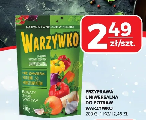 Przyprawa uniwersalna do potraw Warzywko promocja w Top Market