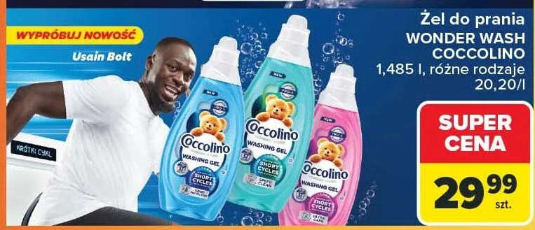 Żel do prania Wonder Wash różne rodzaje promocja w Carrefour Market