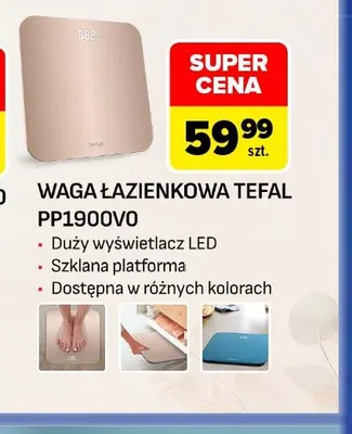 Waga łazienkowa Tefal PP1900V0 promocja w Carrefour