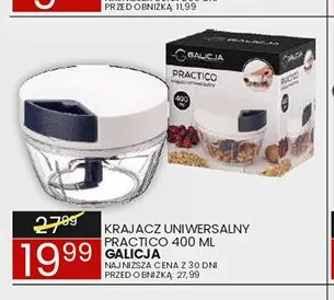 Krajacz uniwersalny Practico 400 ml Galicja promocja w Wafelek