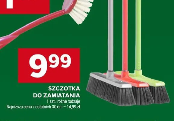 Szczotka do zamiatania promocja w Stokrotka