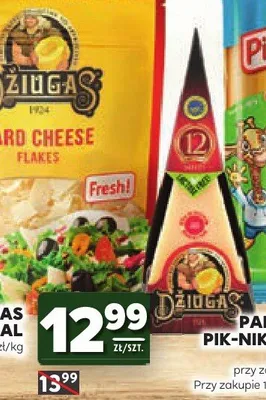 Ser Dziugas Nickal klinek promocja w Stokrotka