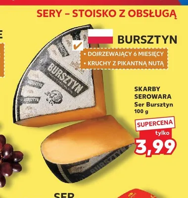 Ser Bursztyn Skarby Serowara promocja w Kaufland