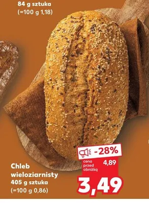 Chleb wieloziarnisty promocja w Kaufland