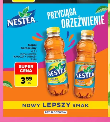 Napój herbaciany Nestea Lemon promocja w Carrefour