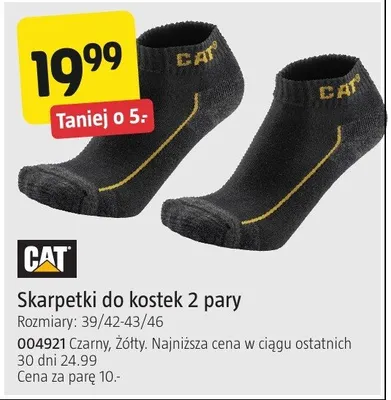 Skarpetki do kostek 2 pary rozmiary: 39/42/43/46 promocja w Jula