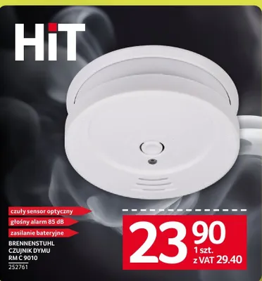 Czujnik dymu BRENNENSTUHL RM C 9010 promocja w Selgros