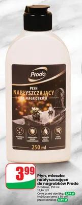 Mleczko nabłyszczające do nagrobków Prodo promocja w Dino
