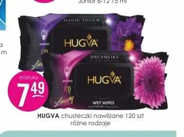 Chusteczki nawilżane Hugva promocja w Drogerie Jasmin