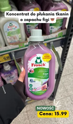 Koncentrat do płukania tkanin figa promocja w Kaufland