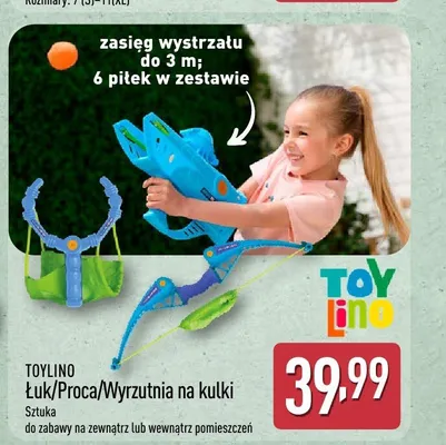Wyrzutnia na kulki Toylino promocja w Aldi