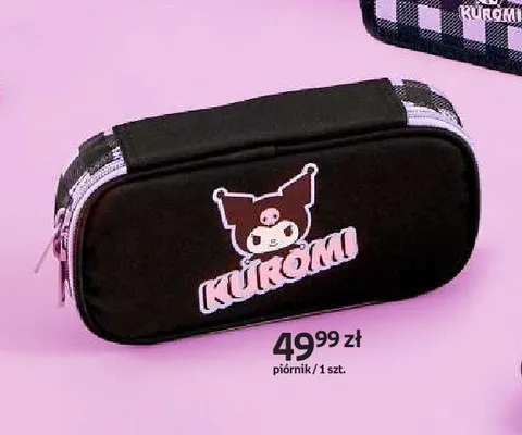 Piórnik czarny Kuromi promocja w Empik