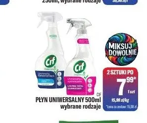 Płyn uniwersalny Cif promocja w Tomi Markt