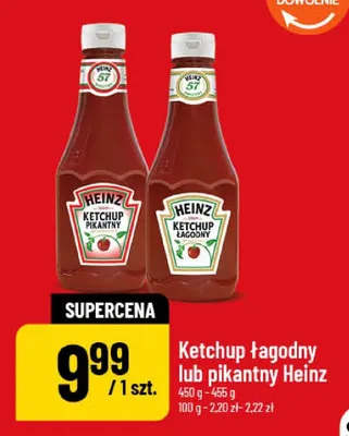 Ketchup pikantny Heinz promocja w POLOmarket