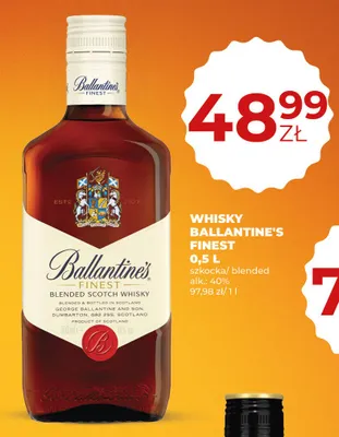 Whisky Ballantine's Finest promocja w Duży Ben