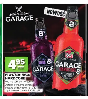 Piwo Garage Hardcore Watermelon & Lime Punch promocja w Stokrotka