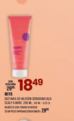 Odżywka do włosów odbudowująca Miya Scalp & More promocja w Drogerie Natura