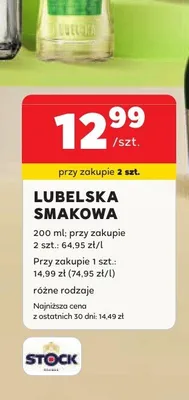 Lubelska Smakowa Cytrynówka promocja w Stokrotka