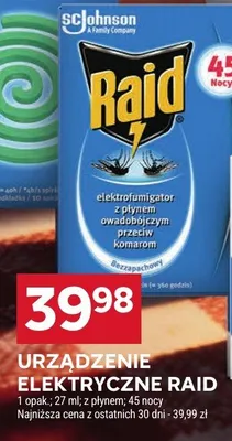 Elektrofumigator z płynem owadobójczym przeciw komarom promocja w Stokrotka