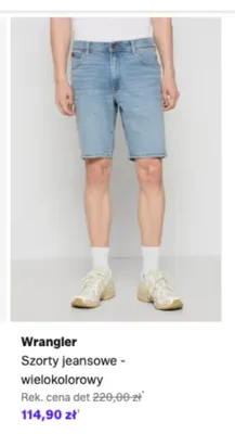 Szorty jeansowe Wrangler wielokolorowy promocja w Lounge by Zalando
