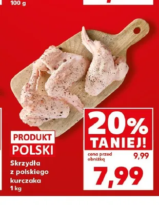 Skrzydła z polskiego kurczaka promocja w Kaufland