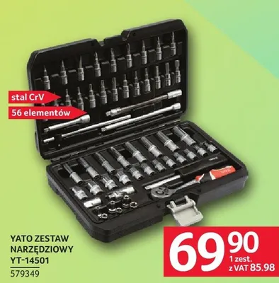 Zestaw narzędziowy Yato YT-14501 579349 promocja w Selgros