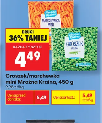 Marchewka mini Mroźna Kraina promocja w Biedronka