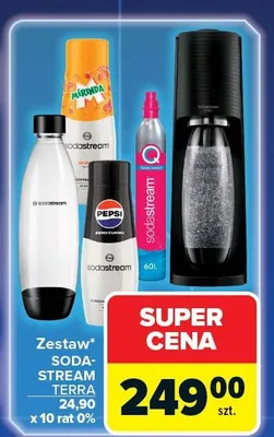 Zestaw Sodastream Terra promocja w Carrefour