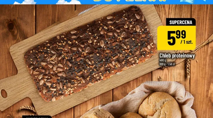 Chleb proteinowy promocja w POLOmarket