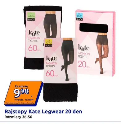 Rajstopy Kate Legwear 20 den promocja w Action
