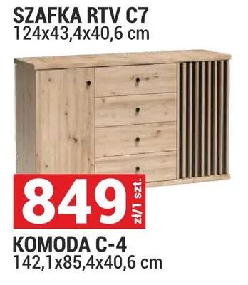 Szafka RTV C7 promocja w Merkury Market