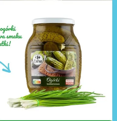 Ogórki konserwowe promocja w Carrefour