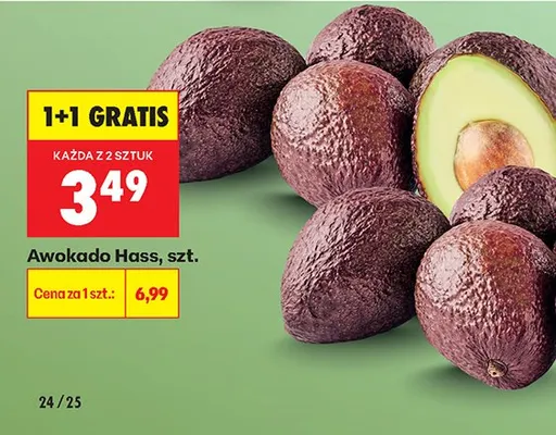 Awokado Hass promocja w Biedronka
