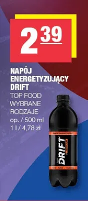 Napój energetyzujący Drift Classic promocja w SPAR