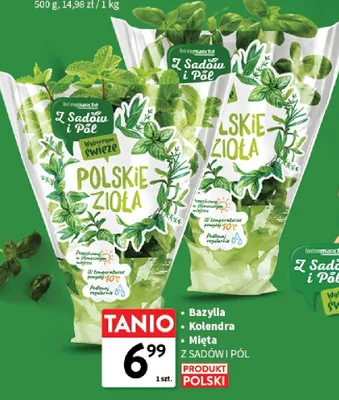 Kolendra Z Sadów i Pół promocja w Intermarche